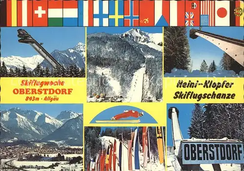 Ski Flugschanze Heini Klopfer Oberstdorf  Kat. Sport