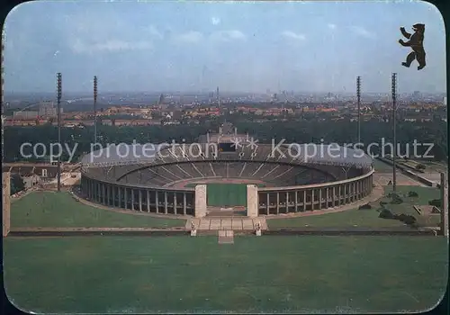 Stadion Berlin Olympiastadion Schwimmstadion  Kat. Sport