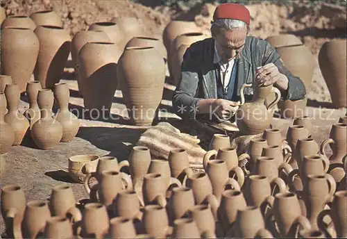 Toepfern Tunesien Toepfer Nabeul Kat. Handwerk