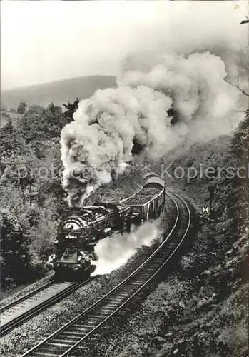Lokomotive Dampflokomotive Baureihe 58 Nahgueterzug  Kat. Eisenbahn