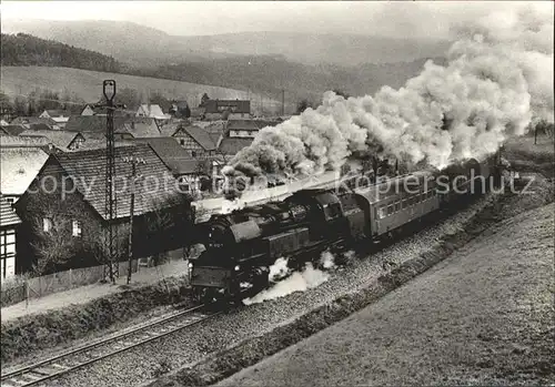 Lokomotive Dampflokomotive Baureihe 65.10 P 8040 nach Arnstadt Kat. Eisenbahn