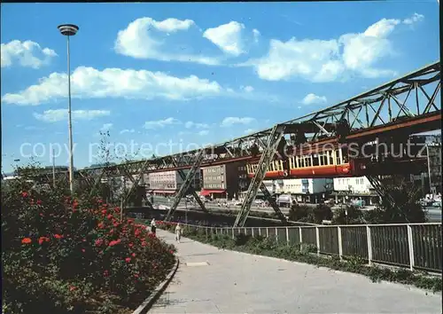 Schwebebahn Wuppertal Barmen  Kat. Bahnen