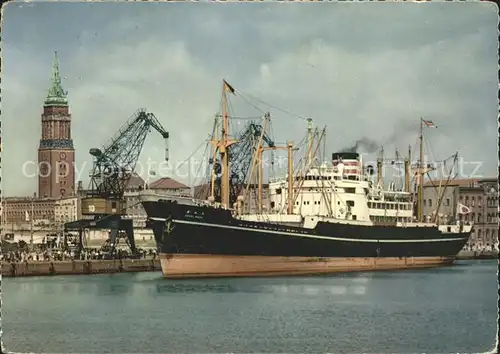 Dampfer Oceanliner Kiel Hafen  Kat. Schiffe