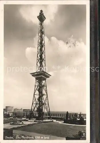 Funkturm Berlin  Kat. Gebaeude