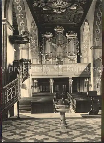 Kirchenorgel St. Georgenkirche Roetha Kat. Musik