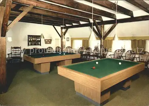 Billard Billardcabinet Alte Landvogtei Tinnum Sylt  Kat. Sport