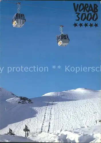 Seilbahn Crap Sogn Gion Vorab 3000 Kat. Bahnen