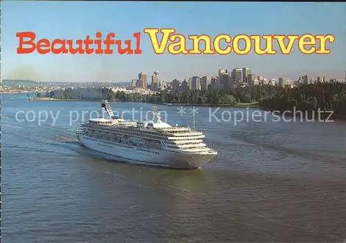 Faehre Royal Princess Vancouver  Kat. Schiffe