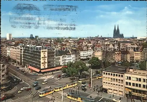 Strassenbahn Koel Rudolfplatz  Kat. Strassenbahn