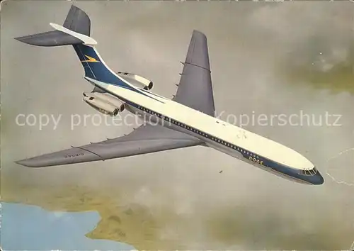 Flugzeuge Zivil BOAC VC 10 Kat. Airplanes Avions