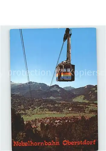 Seilbahn Nebelhorn Oberstdorf  Kat. Bahnen