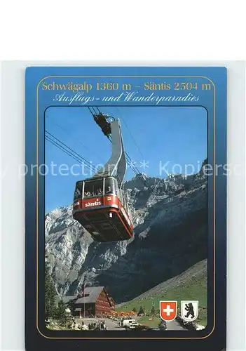 Seilbahn Saentis Schwaegalp  Kat. Bahnen