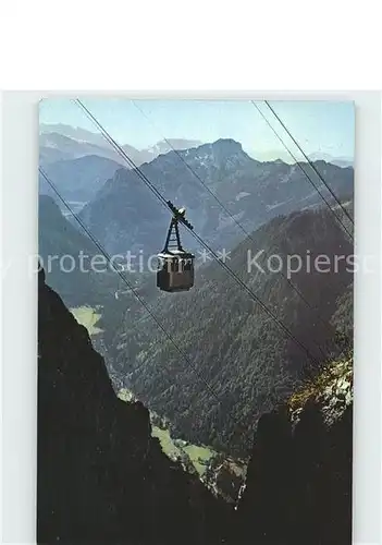 Seilbahn Rauschberg Ruhpolding  Kat. Bahnen