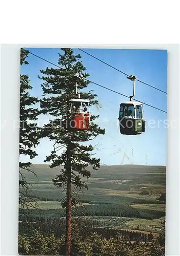 Seilbahn Wurmberg Braunlage Oberharz Kat. Bahnen