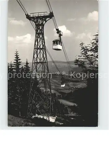 Seilbahn Fichtelberg Oberwiesenthal Kat. Bahnen