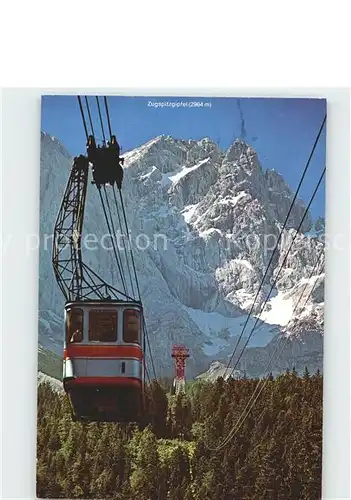 Seilbahn Zugspitze  Kat. Bahnen