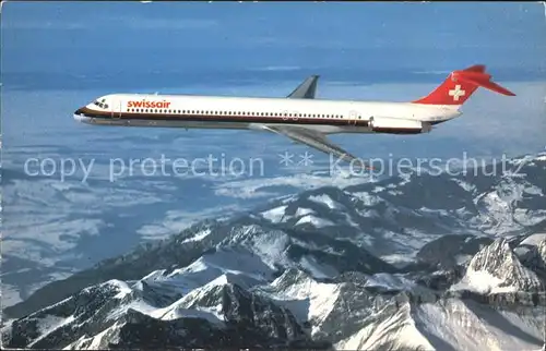 Swissair McDonnell Douglas DC 9 81 Kat. Flug