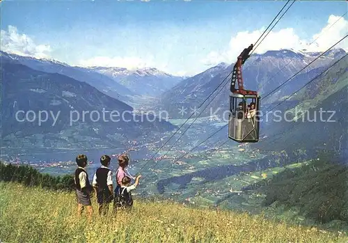 Seilbahn Schennaberg Meran Kat. Bahnen