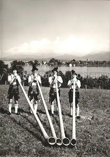 Alphorn Chiemseer Alphornblaeser Prien  Kat. Musik