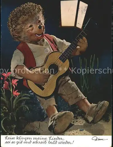 Mecki Nr. 319 Gitarre Lied Musik Kat. Comic