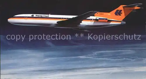 Flugzeuge Zivil Hapag Lloyd Boeing Jet 727 200 Kat. Airplanes Avions