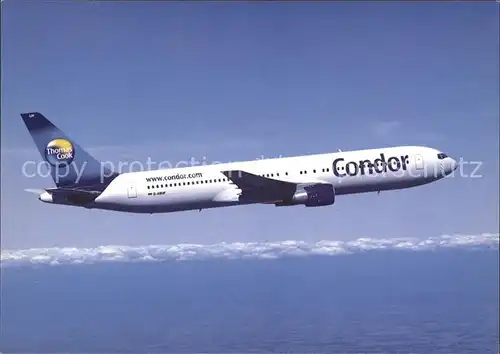 Flugzeuge Zivil Condor Boeing 767  Kat. Airplanes Avions