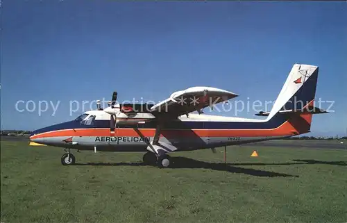 Flugzeuge Zivil Aeropelican De Havilland DHC 6 Twin Otter 300 VH KZO c n 753 Kat. Airplanes Avions