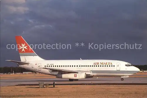 Flugzeuge Zivil Air Malta Boeing 737 200 Advanced  Kat. Airplanes Avions