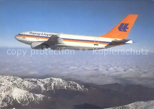 Flugzeuge Zivil Hapag Lloyd Airbus 310 300 Kat. Airplanes Avions