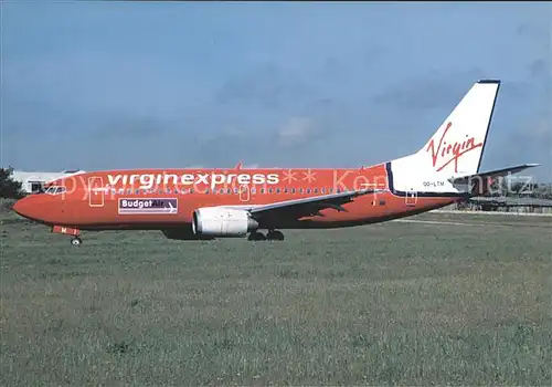 Flugzeuge Zivil Virgin Express OO LTM B737 300 Kat. Airplanes Avions