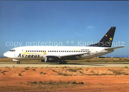 Flugzeuge Zivil Astraeus G STRA B 737 300 Kat. Airplanes Avions