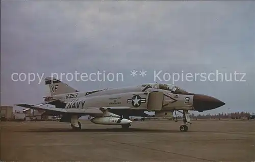 Flugzeuge Militaria U.S. Navy McDonnell Douglas F 4J Phantom II  Kat. Airplanes Avions