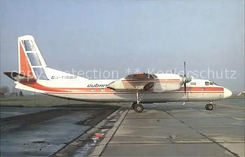 Flugzeuge Zivil Cubana Antonov An 24RV CU T1262  Kat. Airplanes Avions