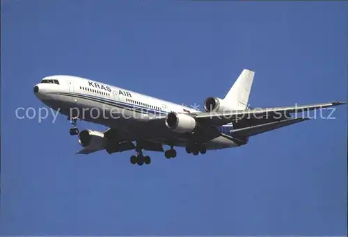 Flugzeuge Zivil Kras Air DC 10  Kat. Airplanes Avions