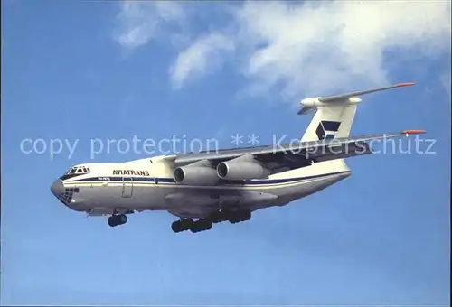 Flugzeuge Zivil Aviatrans IL 76TD  Kat. Airplanes Avions