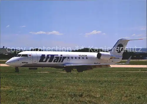 Flugzeuge Zivil UT Air CRJ 200LR VQ BGM c n 7130 Kat. Airplanes Avions