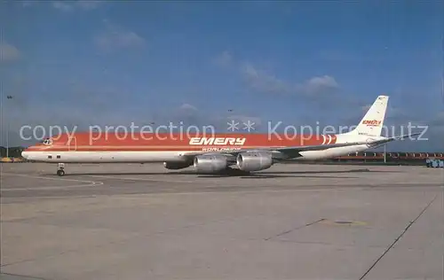 Flugzeuge Zivil Emery Worldwide Douglas DC 8 73CF N792FT Kat. Airplanes Avions