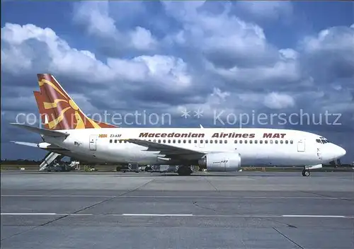 Flugzeuge Zivil Macedonian Airlines Boeing B737 300 Z3 ARF  Kat. Airplanes Avions