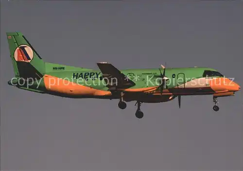 Flugzeuge Zivil Happy Air Saab SF 340B HS HPE  Kat. Airplanes Avions