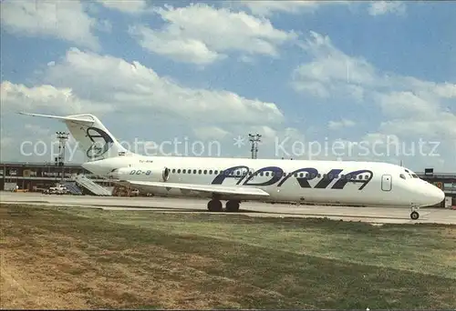 Flugzeuge Zivil Adria DC 9 33 YU AHW C N 47530 Kat. Airplanes Avions