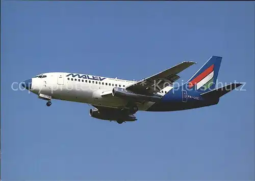 Flugzeuge Zivil Malev Hungarian Airlines Boeing 737 200  Kat. Airplanes Avions