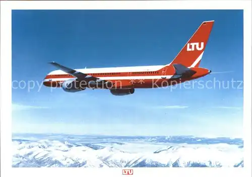 Flugzeuge Zivil LTU Boeing 757 200  Kat. Airplanes Avions