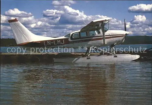 Flugzeuge Zivil Gofjeld Fly A.S. Cessna U206C Super Skywagon LN LMJ  Kat. Airplanes Avions