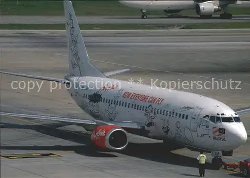 Flugzeuge Zivil Air Asia Boeing 737 8K5 9M AAP Cn 23367 1180  Kat. Airplanes Avions