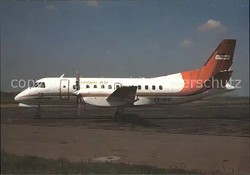 Flugzeuge Zivil Golden Air Commuter Saab Fairchild SF 340 SE ISG  Kat. Airplanes Avions