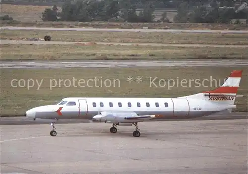 Flugzeuge Zivil Austrian Air Services Swearingen SA 226 TC Metro II A OE LSD  Kat. Airplanes Avions