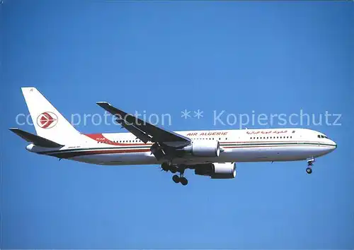 Flugzeuge Zivil Air Algerie Boeing 767 3D6 7T VJG cn 24766 Kat. Airplanes Avions