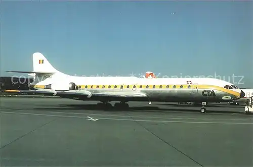 Flugzeuge Zivil CTA Caravelle 10 B3 TZ ADS C N 184 Kat. Airplanes Avions