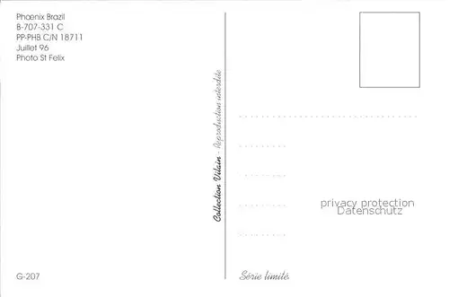 Flugzeuge Zivil Phoenix Brazil B 707 331 C PP PHB C N 18711 Kat. Airplanes Avions