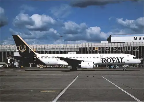 Flugzeuge Zivil Royal Boeing 757 C GRYK  Kat. Airplanes Avions